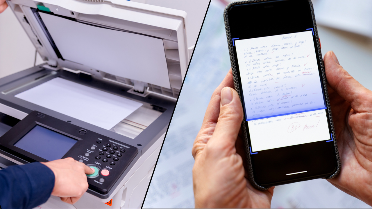 scanner machine and scanner app